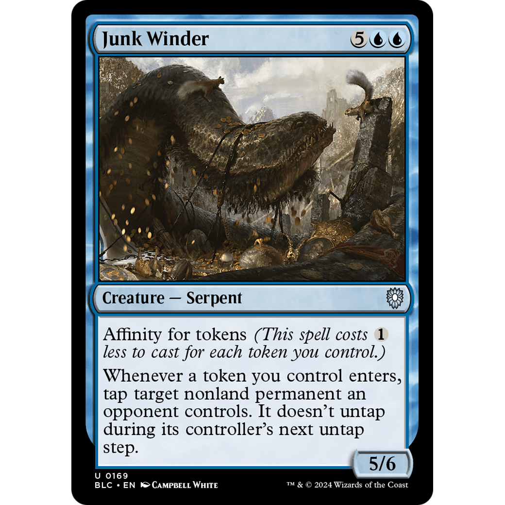Junk Winder (BLC-169) - Bloomburrow Commander