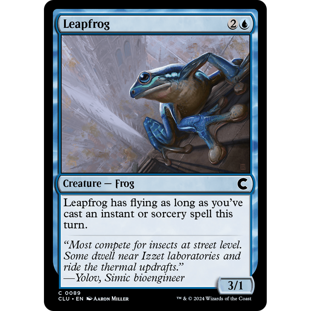 Leapfrog (CLU-089) - Ravnica: Clue Edition