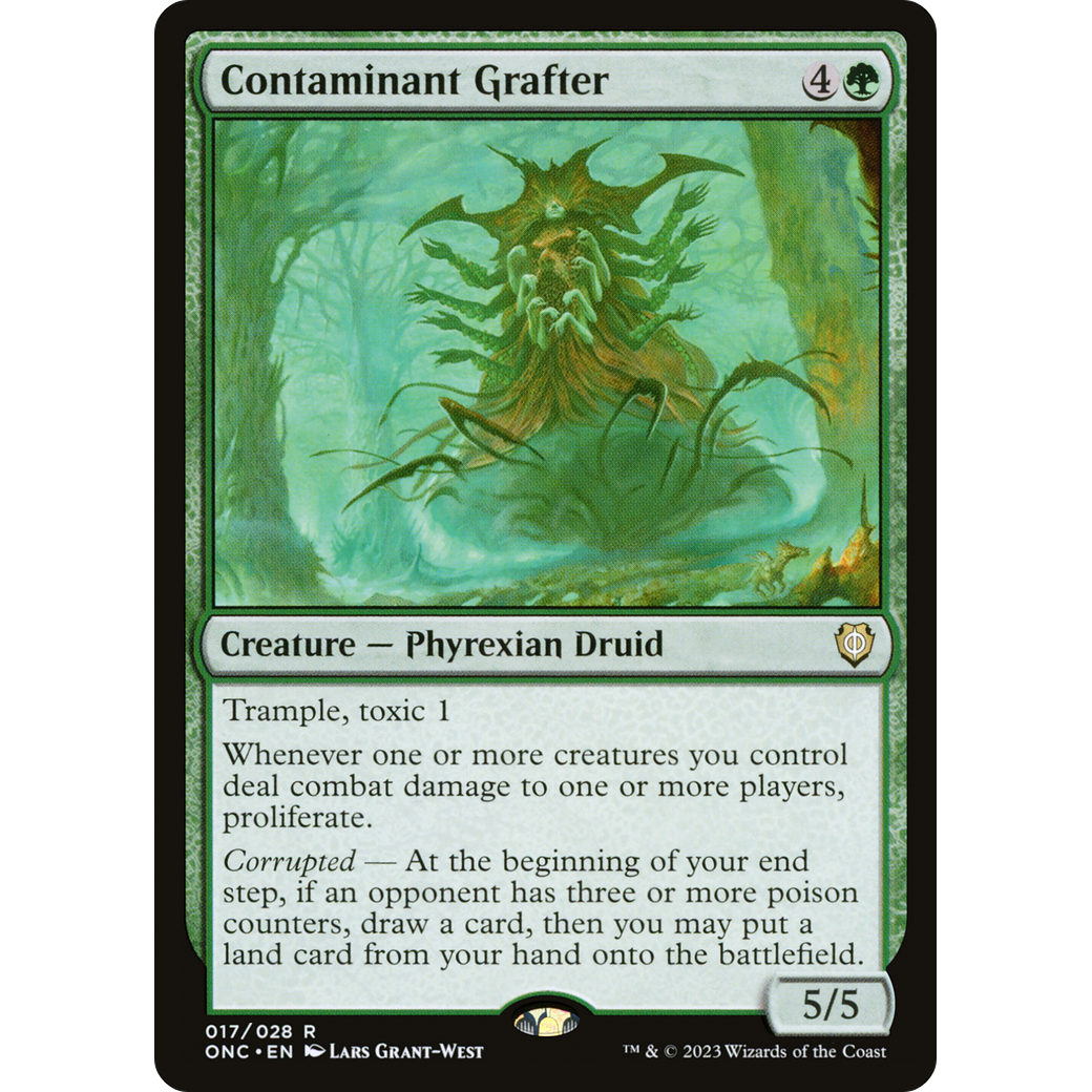 Contaminant Grafter (ONC-017) - Phyrexia: All Will Be One Commander