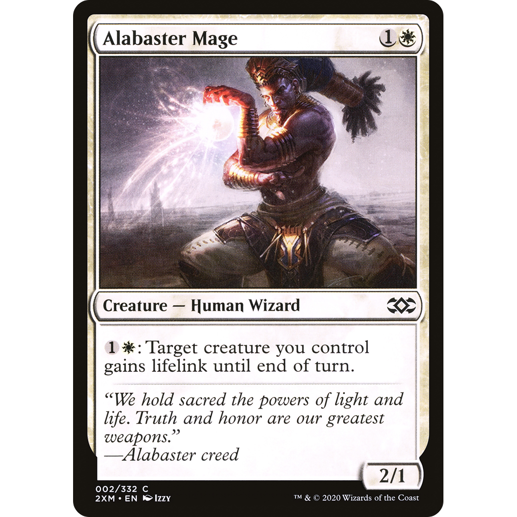 Alabaster Mage (2XM-002) - Double Masters Foil