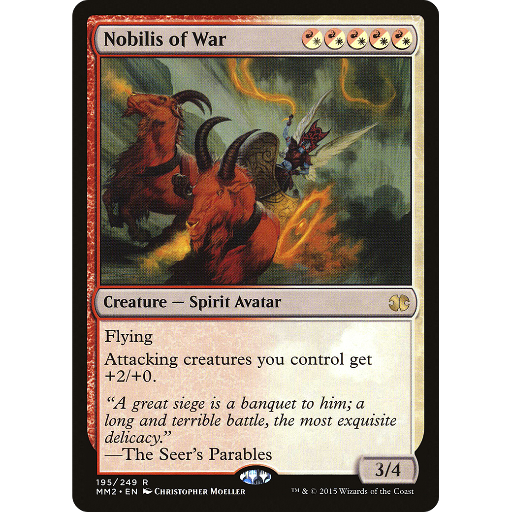 Nobilis of War (MM2-195) - Modern Masters 2015