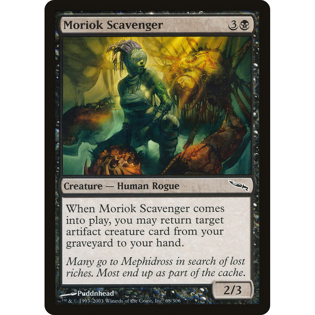 Moriok Scavenger (MRD-068) - Mirrodin Foil