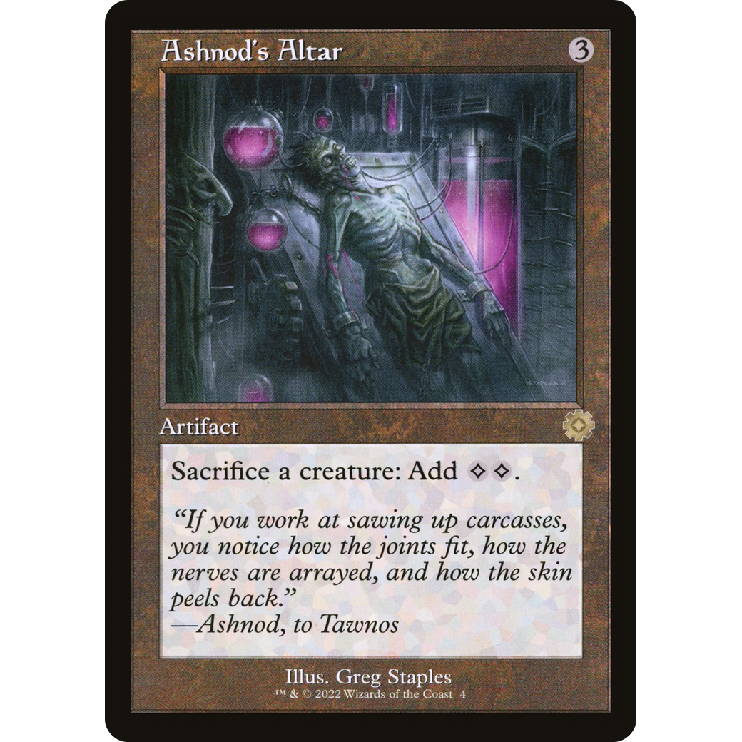 Ashnod's Altar (BRR-004) - The Brothers' War Retro Artifacts Foil