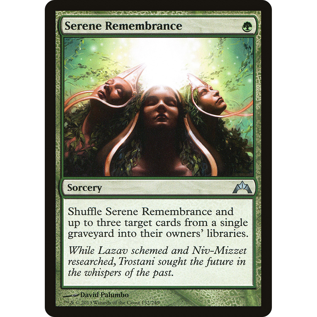 Serene Remembrance (GTC-132) - Gatecrash Foil