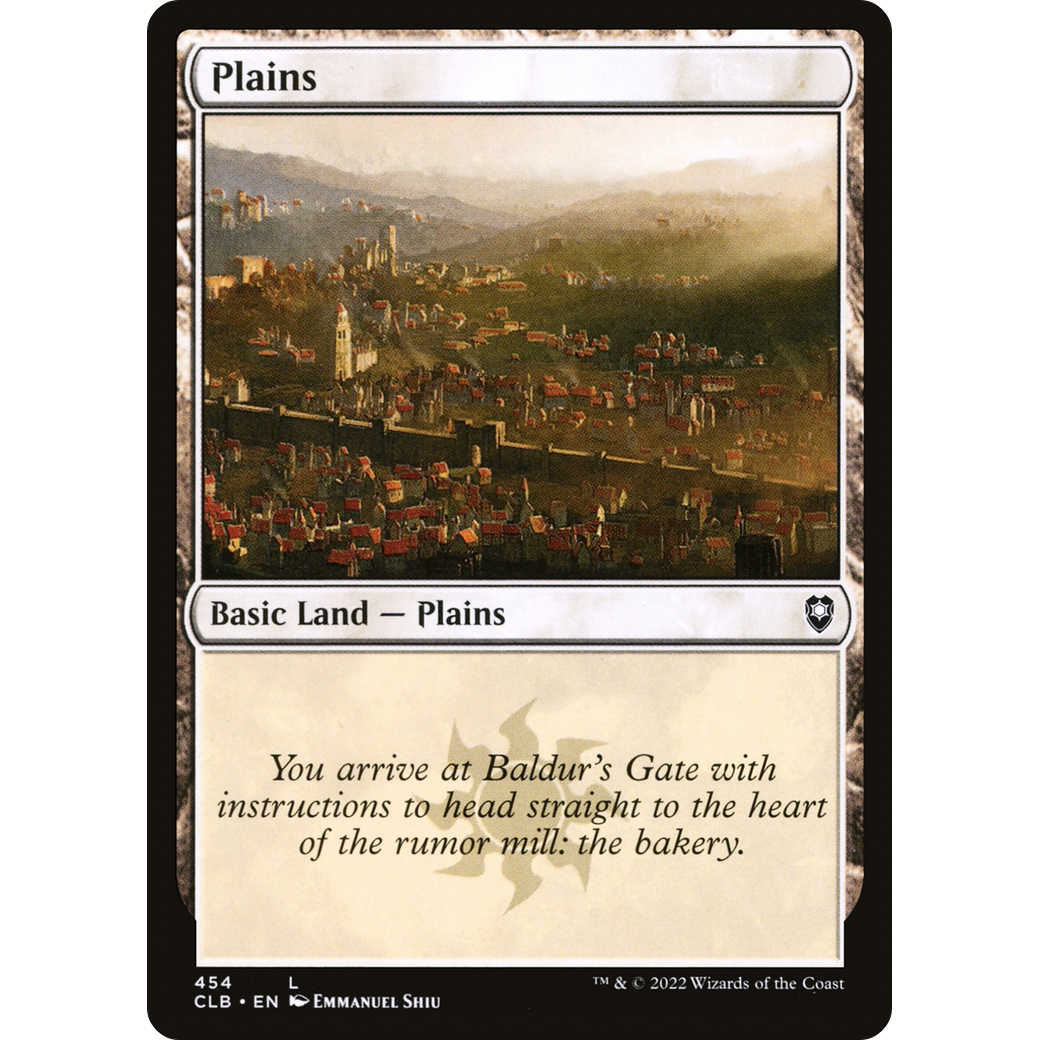 Plains (CLB-454) - Commander Legends: Battle for Baldur's Gate