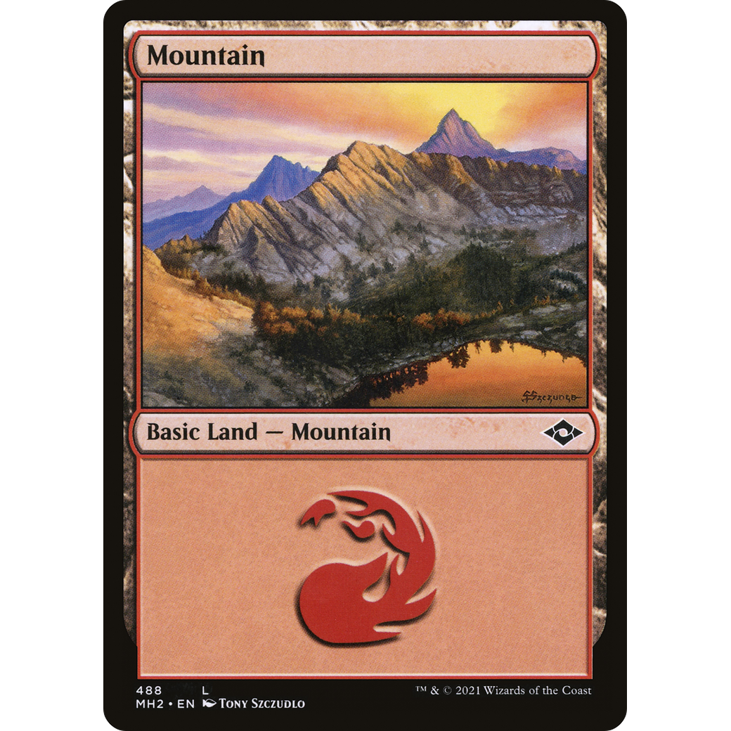 Mountain (488) (MH2-488) - Modern Horizons 2 Foil