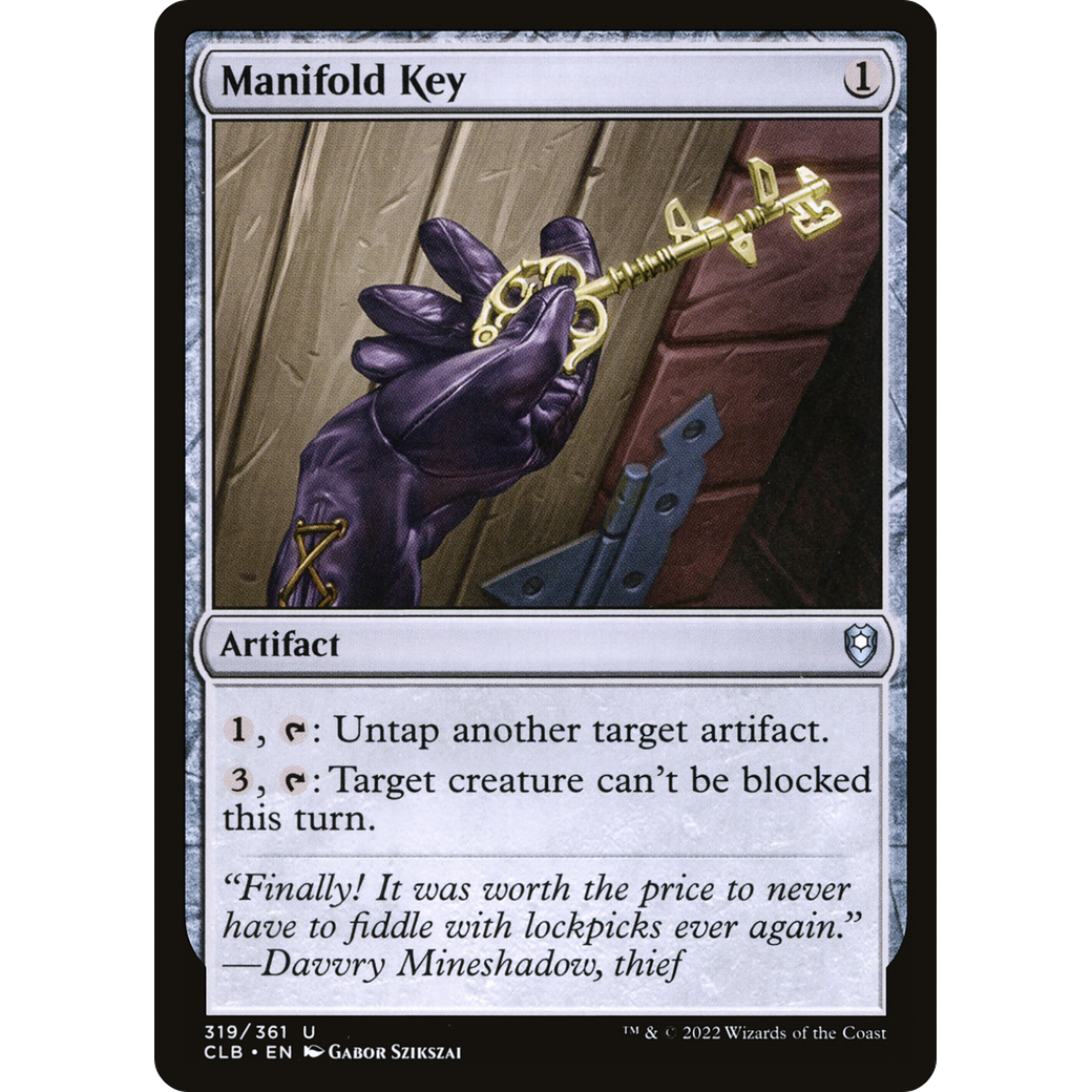 Manifold Key (CLB-319) - Commander Legends: Battle for Baldur's Gate
