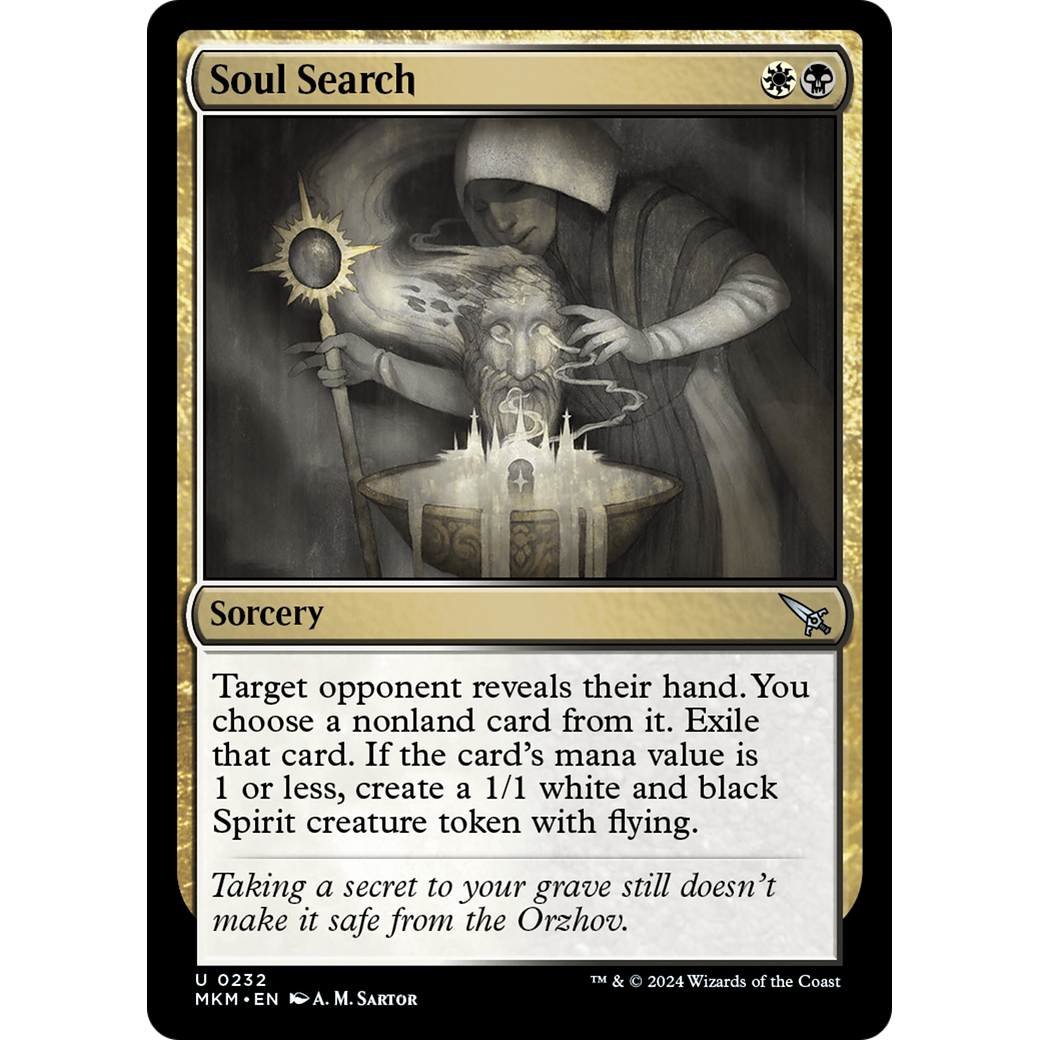 Soul Search (MKM-232) - Murders at Karlov Manor