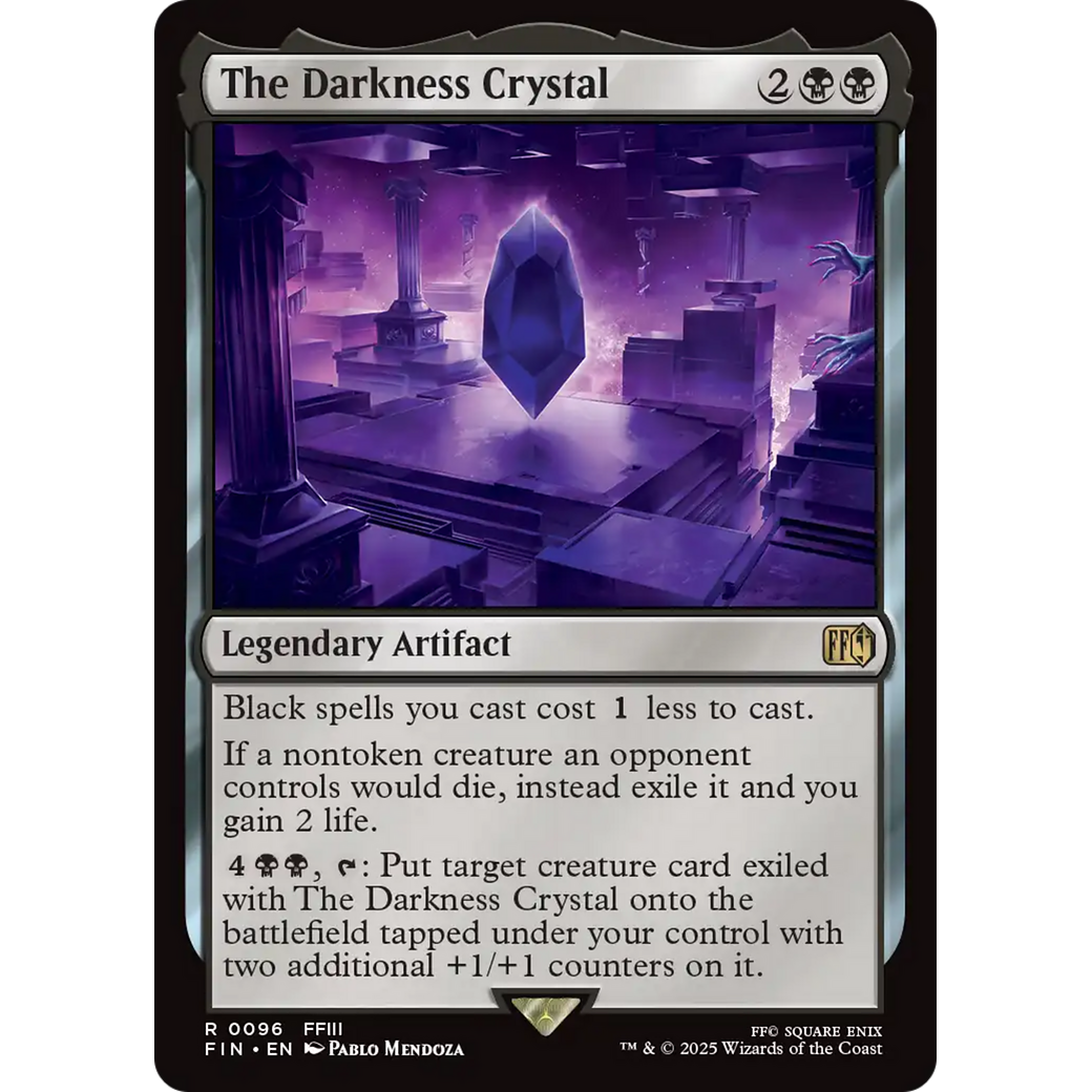 The Darkness Crystal (FIN-096) - FINAL FANTASY Foil