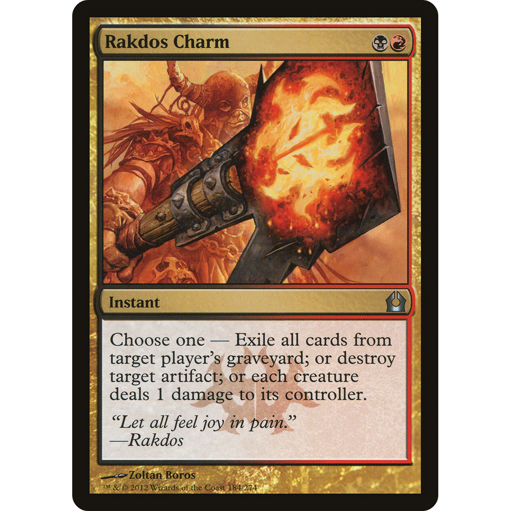 Rakdos Charm (RTR-184) - Return to Ravnica Foil