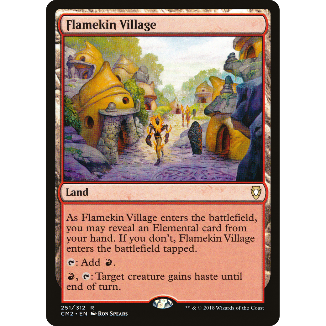 Flamekin Village (CM2-251) - Commander Anthology Volume II
