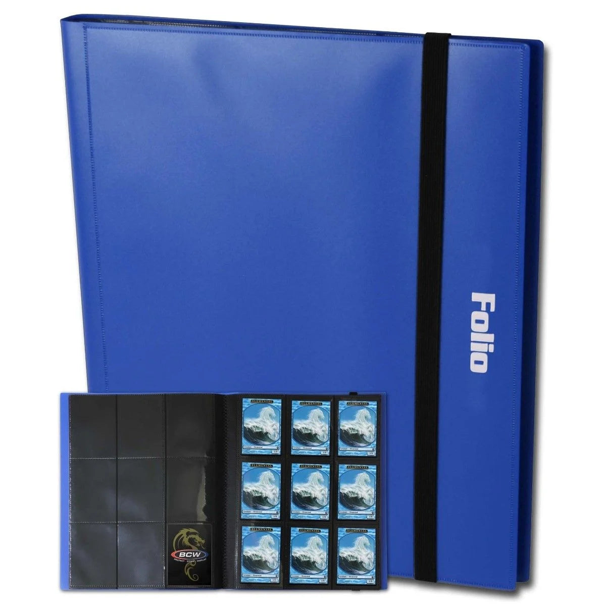 BCW Folio 9-Pocket Album - Blue