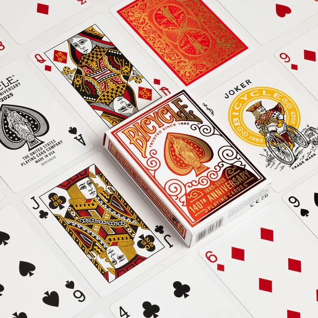 Metalluxe 140th Anniversary Playing Cards
