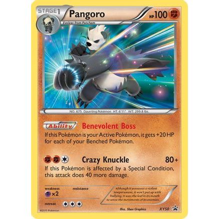 Pangoro - XY50/211 - XY Promos Holofoil