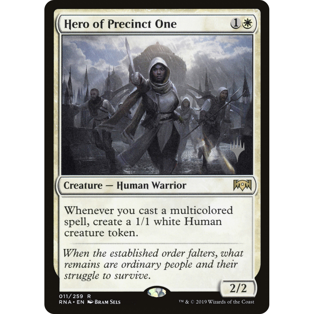 Hero of Precinct One (PPELD-011) - Ravnica Allegiance Promos Foil