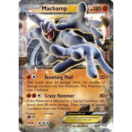 Machamp EX 37/98 - XY Ancient Origins Holofoil