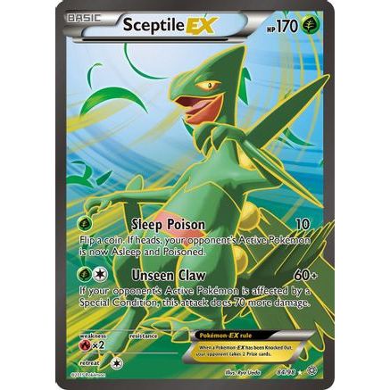 Sceptile EX (84 Full Art) 84/98 - XY Ancient Origins Holofoil