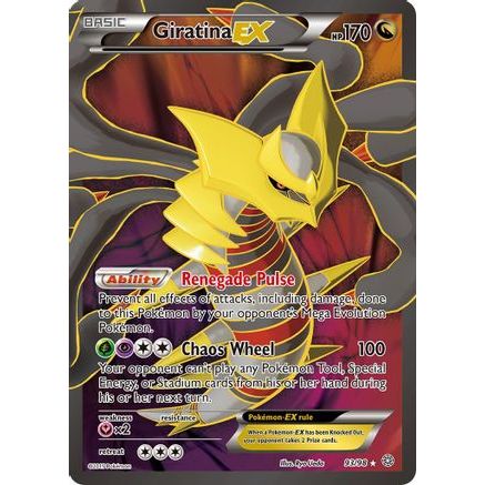 Giratina EX (93 Full Art) 93/98 - XY Ancient Origins Holofoil