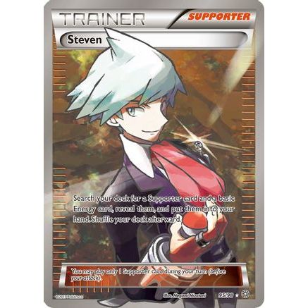 Steven (Full Art) 95/98 - XY Ancient Origins Holofoil