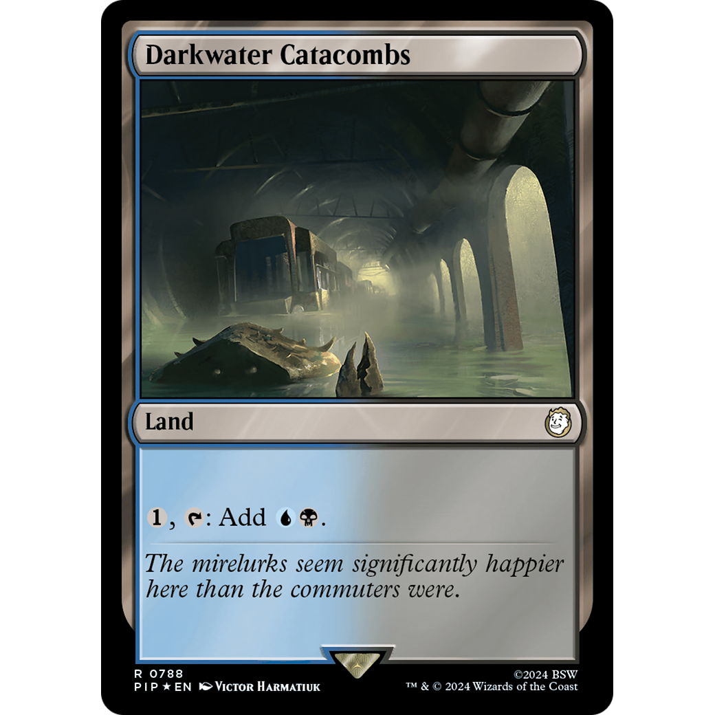 Darkwater Catacombs (PIP-788) - Fallout Foil
