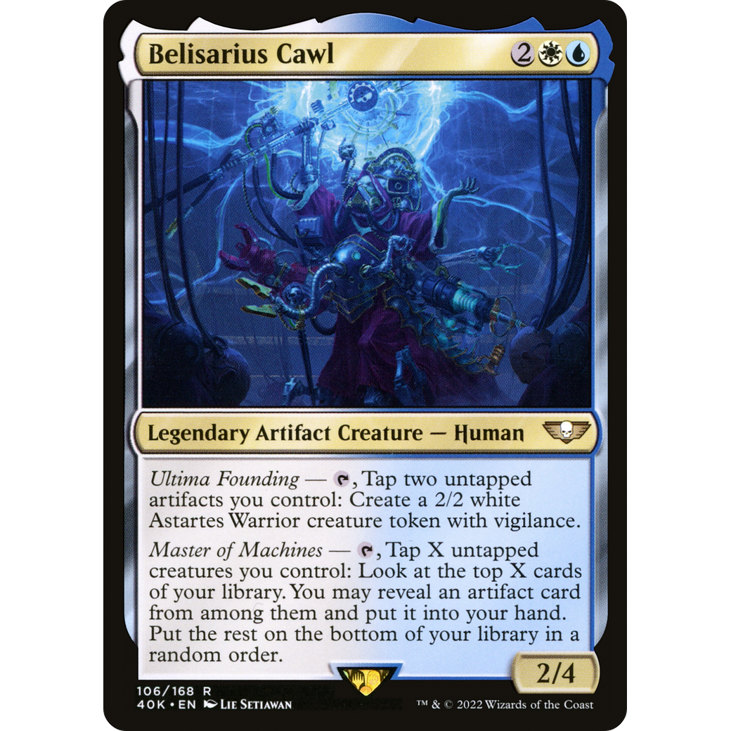 Belisarius Cawl (40K-106) - Warhammer 40,000 Commander