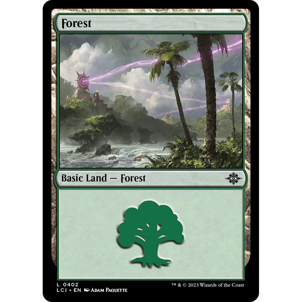Forest (LCI-402) - The Lost Caverns of Ixalan Foil
