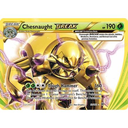 Chesnaught BREAK 12/162 - XY BREAKthrough Holofoil