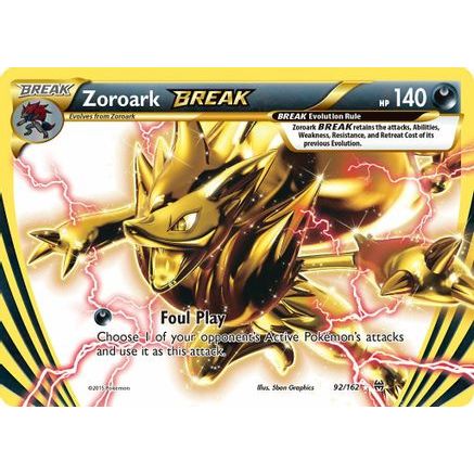 Zoroark BREAK 92/162 - XY BREAKthrough Holofoil