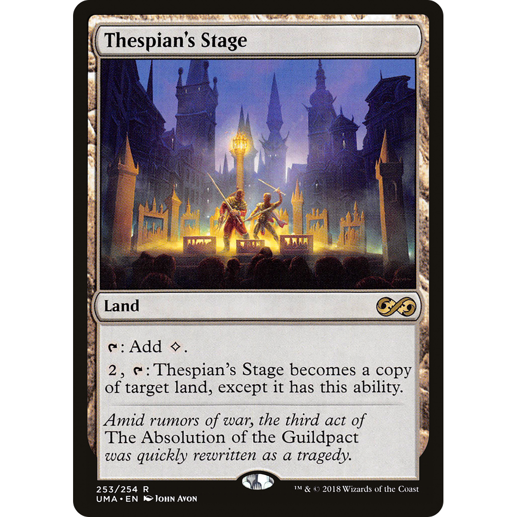 Thespian's Stage (UMA-253) - Ultimate Masters Foil