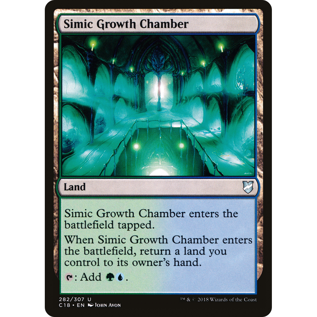 Simic Growth Chamber (C18-282) - Commander 2018