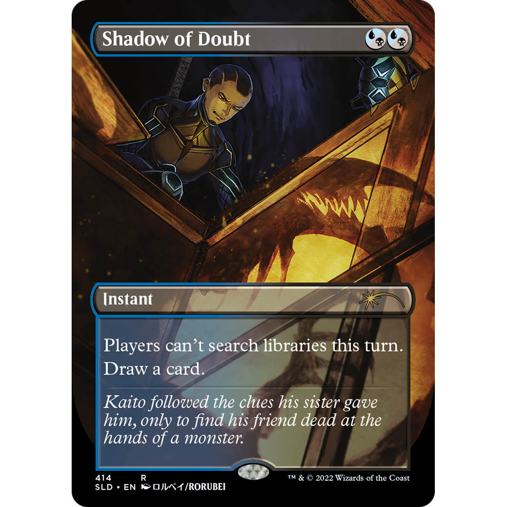 Shadow of Doubt (SLD-414) - Secret Lair Drop (Borderless)