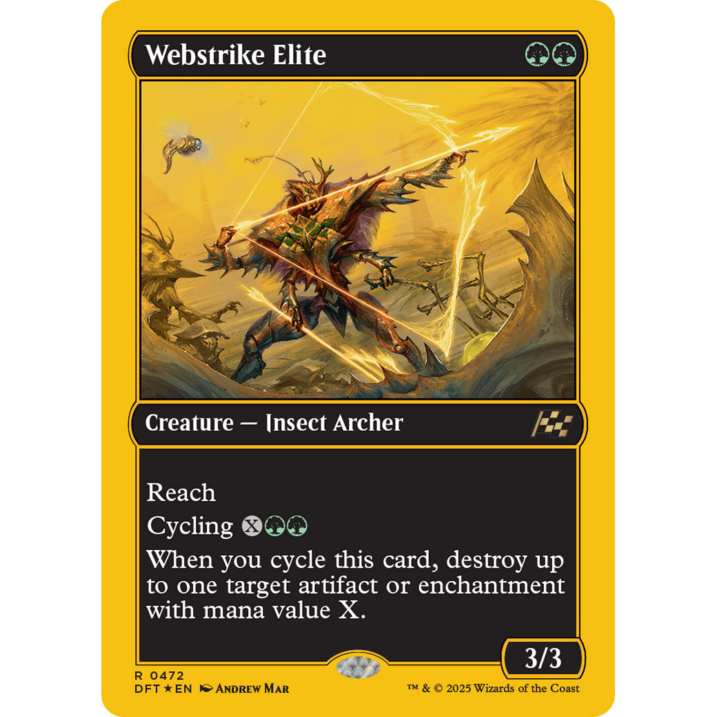 Webstrike Elite (DFT-472) - Aetherdrift Foil