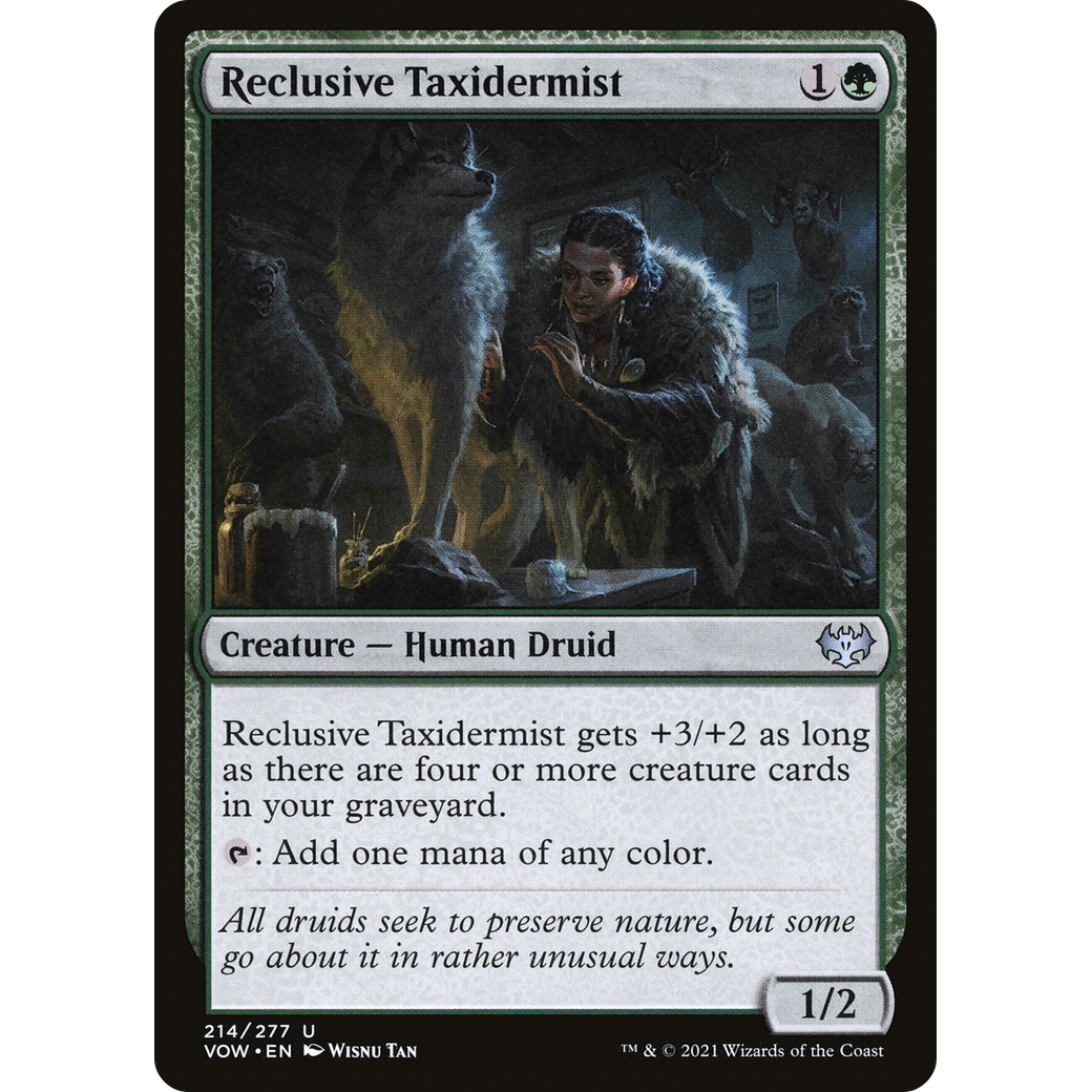 Reclusive Taxidermist (VOW-214) - Innistrad: Crimson Vow