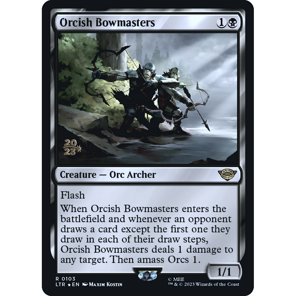 Orcish Bowmasters (PRE-103S) - Tales of Middle-earth Promos Foil