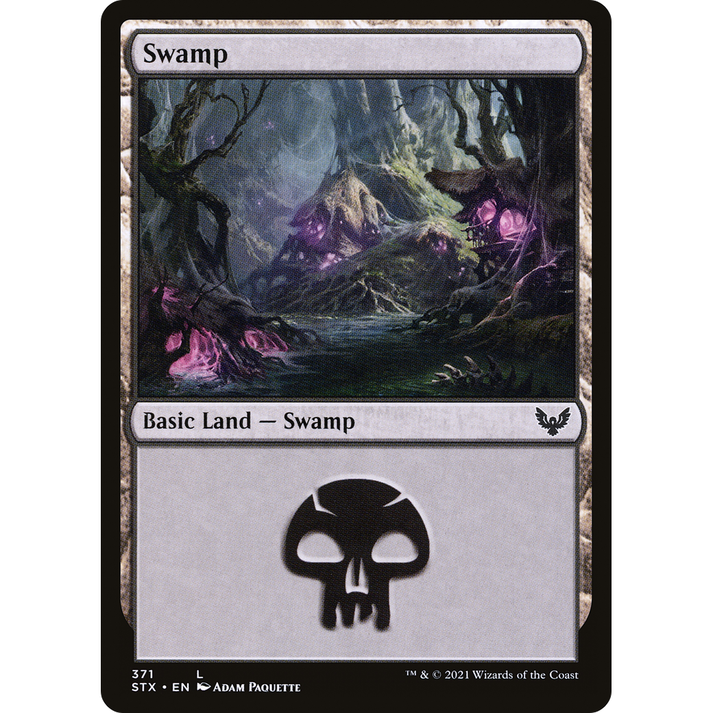 Swamp (371) (STX-371) - Strixhaven: School of Mages