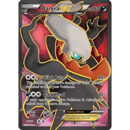 Darkrai EX (Full Art) 118/122 - XY BREAKpoint Holofoil