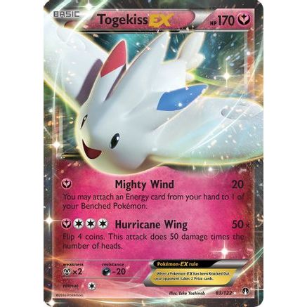 Togekiss EX 83/122 - XY BREAKpoint Holofoil