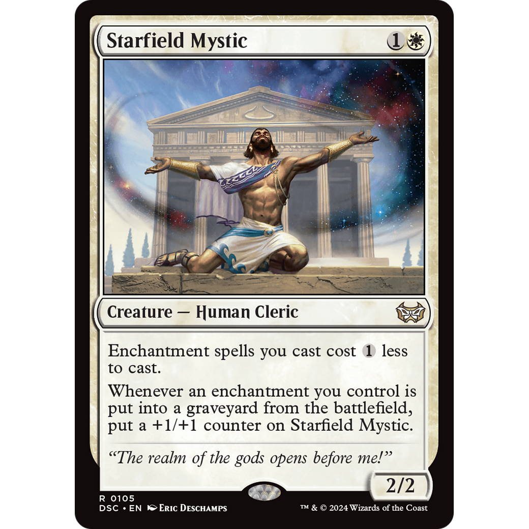 Starfield Mystic (DSC-105) - Duskmourn: House of Horror Commander