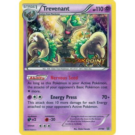 Trevenant (Prerelease) XY94/211 - XY Promos Holofoil