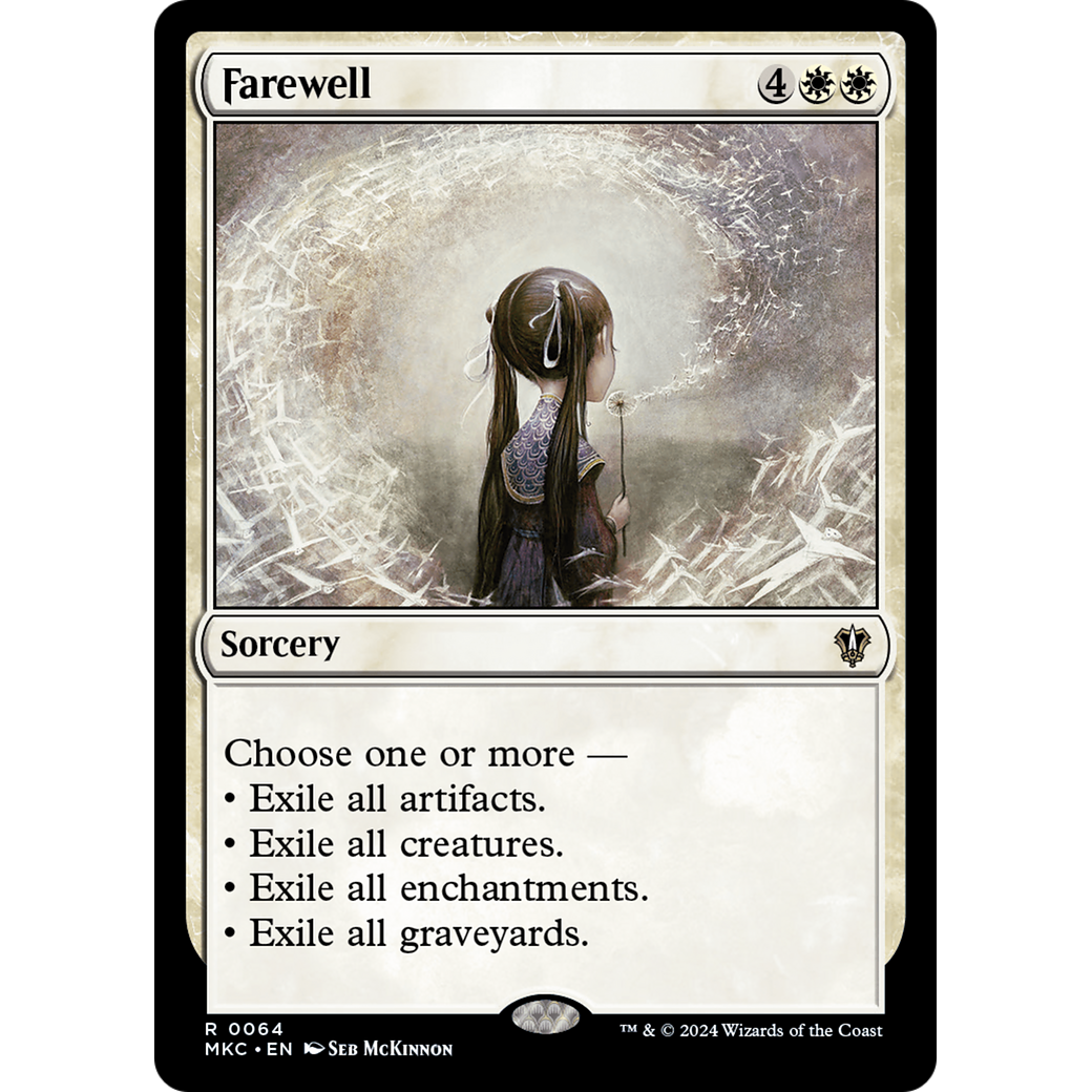 Farewell (MKC-064) - Murders at Karlov Manor Commander