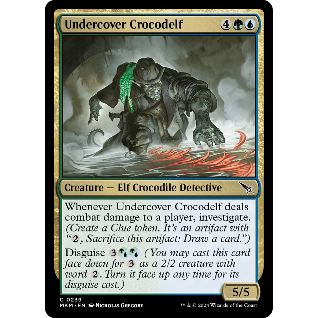 Undercover Crocodelf (MKM-239†) - Murders at Karlov Manor