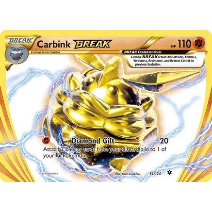 Carbink BREAK 51/124 - XY Fates Collide Holofoil