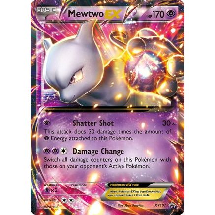 Mewtwo EX - XY107 XY107/211 - XY Promos Holofoil