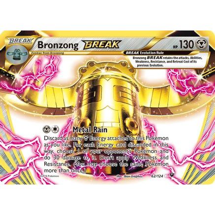 Bronzong BREAK 62/124 - XY Fates Collide Holofoil
