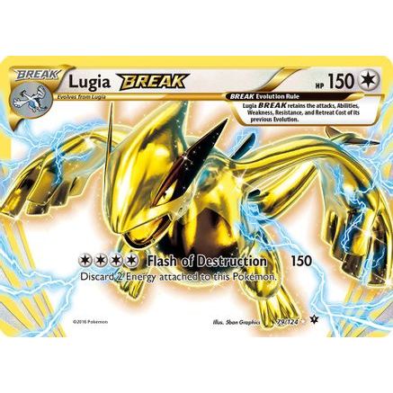 Lugia BREAK 79/124 - XY Fates Collide Holofoil
