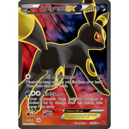 Umbreon EX (Full Art) 119/124 - XY Fates Collide Holofoil