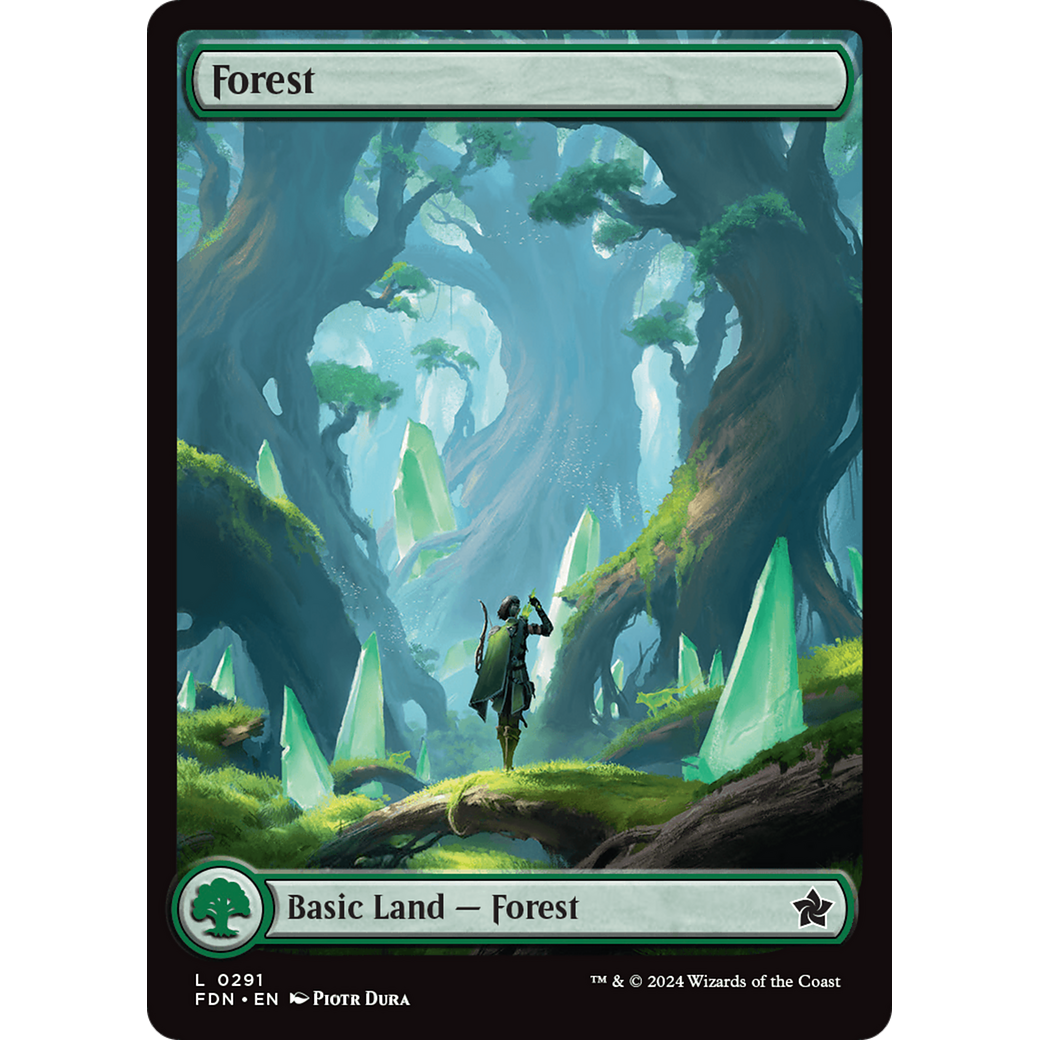 Forest (FDN-291) - Foundations Foil