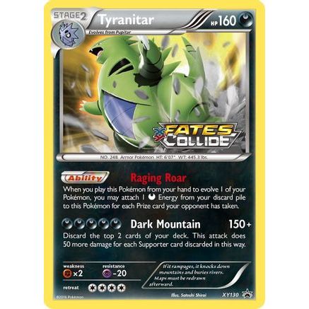 Tyranitar (Prerelease) XY130/211 - XY Promos Holofoil