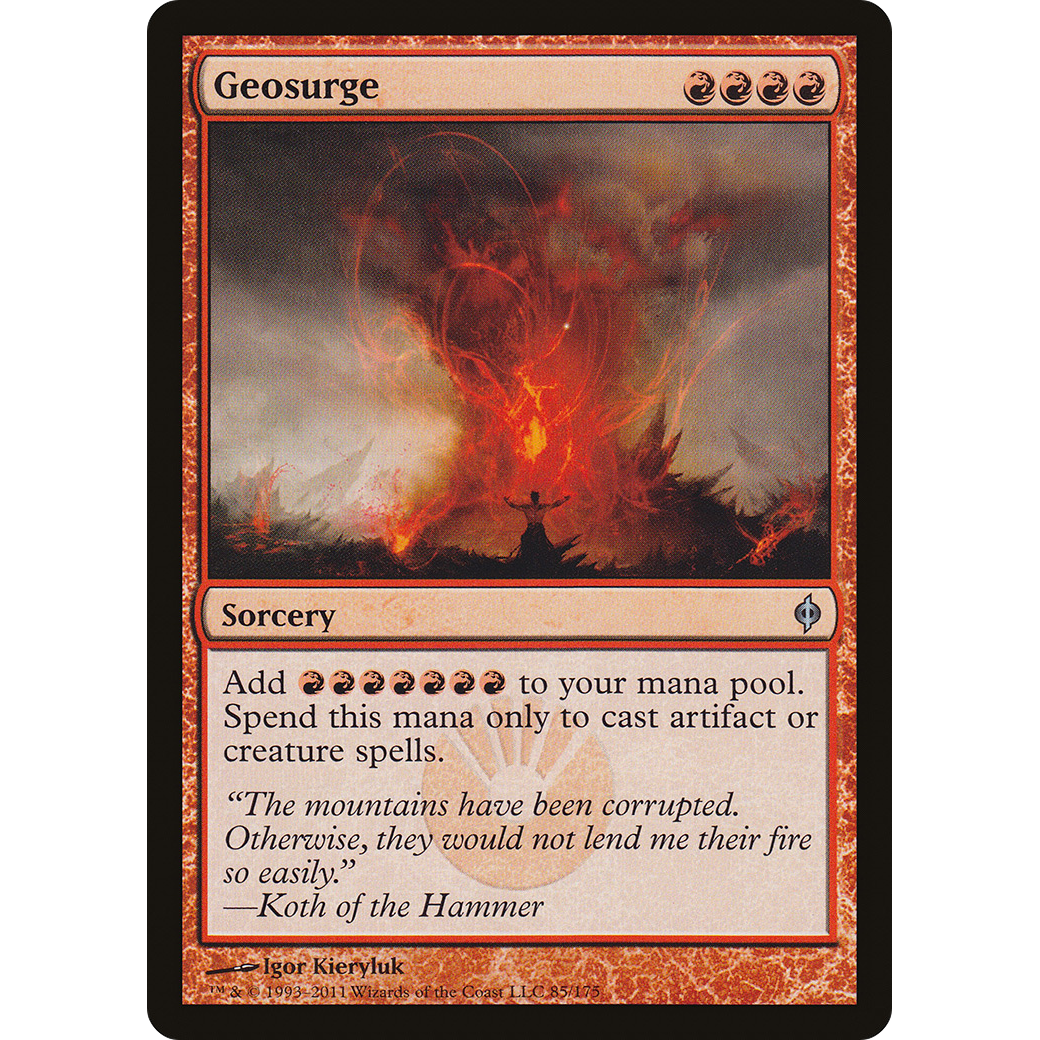 Geosurge (NPH-085) - New Phyrexia Foil