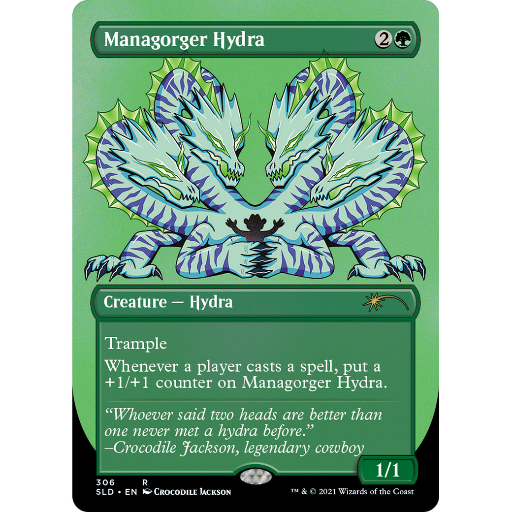 Managorger Hydra (SLD-306) - Secret Lair Drop (Borderless)